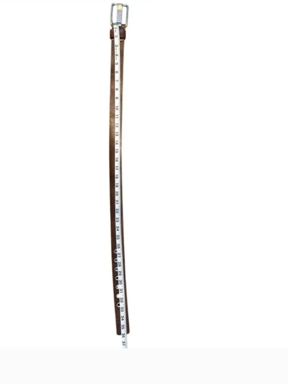 Cognac genuine leather‎ weathered western chic grommet belt  Small (30-32)